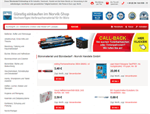 Tablet Screenshot of norvik-shop.de